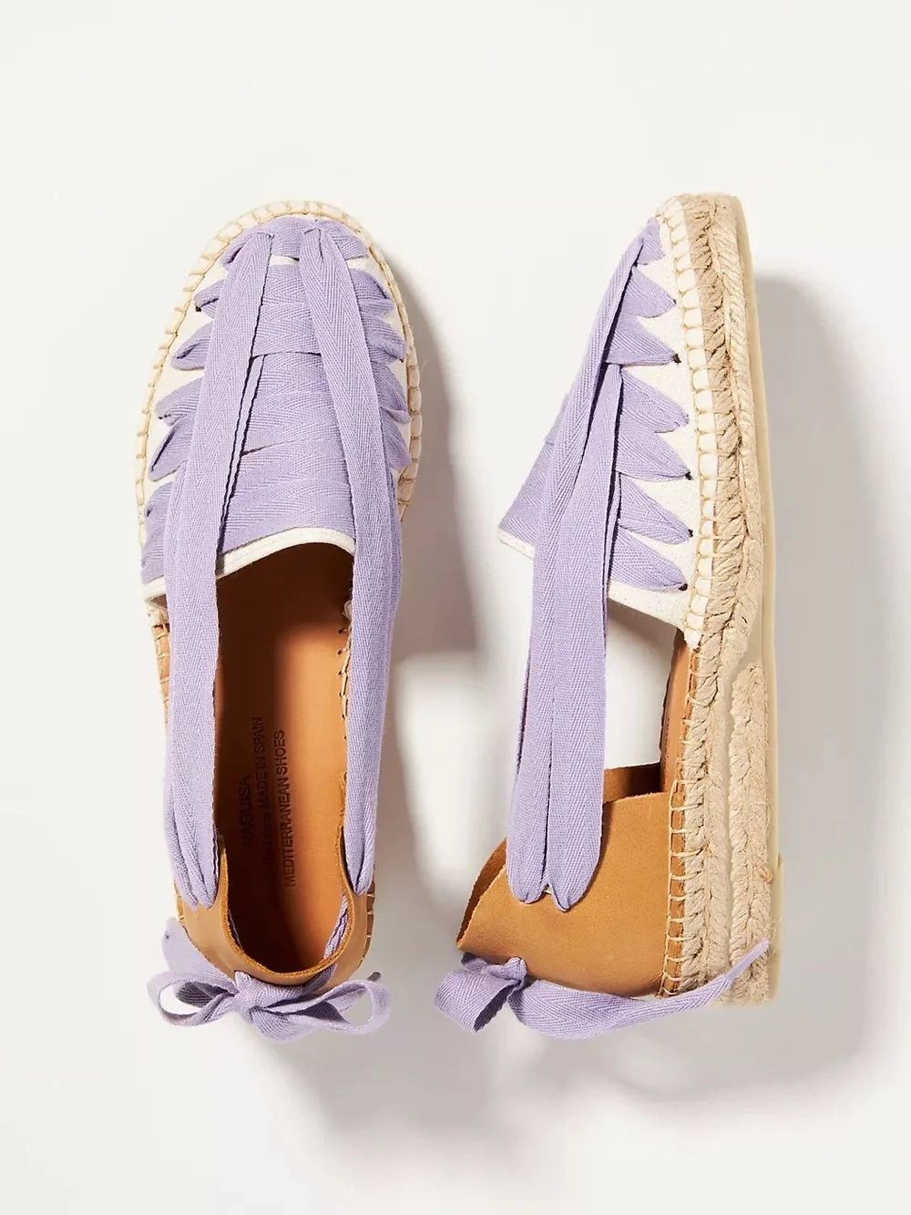Naguisa Soc Ribbon Espadrille in Navy EU 41 US 8.5 Made in Spain